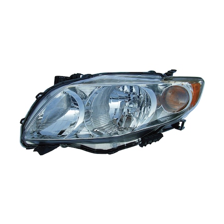Eagle Eyes LH HEADLAMP ASSY COMPOSITE, BASE, CE, LE, XLE, COROLLA 09-10 TY1056-B001L